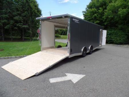 New EXAMPLE / NITRO 8.5X24 V Nose, with Escape Door, Aluminum Frame, Torflex Axles, 9,990 lb. GVWR, ID#007968