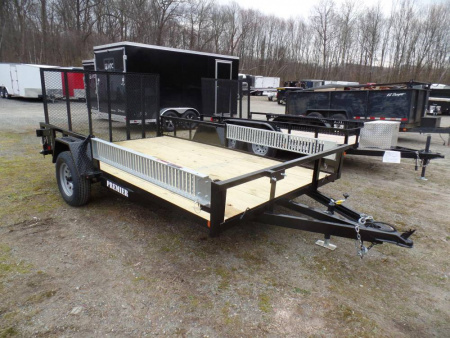 New 7X12 Open Trailer, The Perfect all around trailer, Load from Back, Load from the side! ID#013534