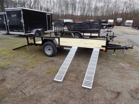New 7X12 Open Trailer, The Perfect all around trailer, Load from Back, Load from the side! ID#013534