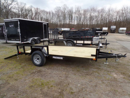 New 7X12 Open Trailer, The Perfect all around trailer, Load from Back, Load from the side! ID#013534
