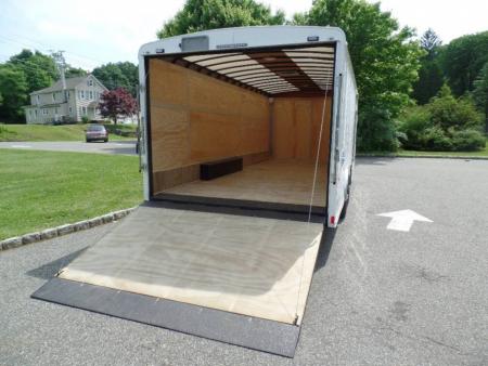 New OUR BEST Enclosed Landscape Trailer 8.5X20, with Patented no Flap Ramp, Heavy Duty.