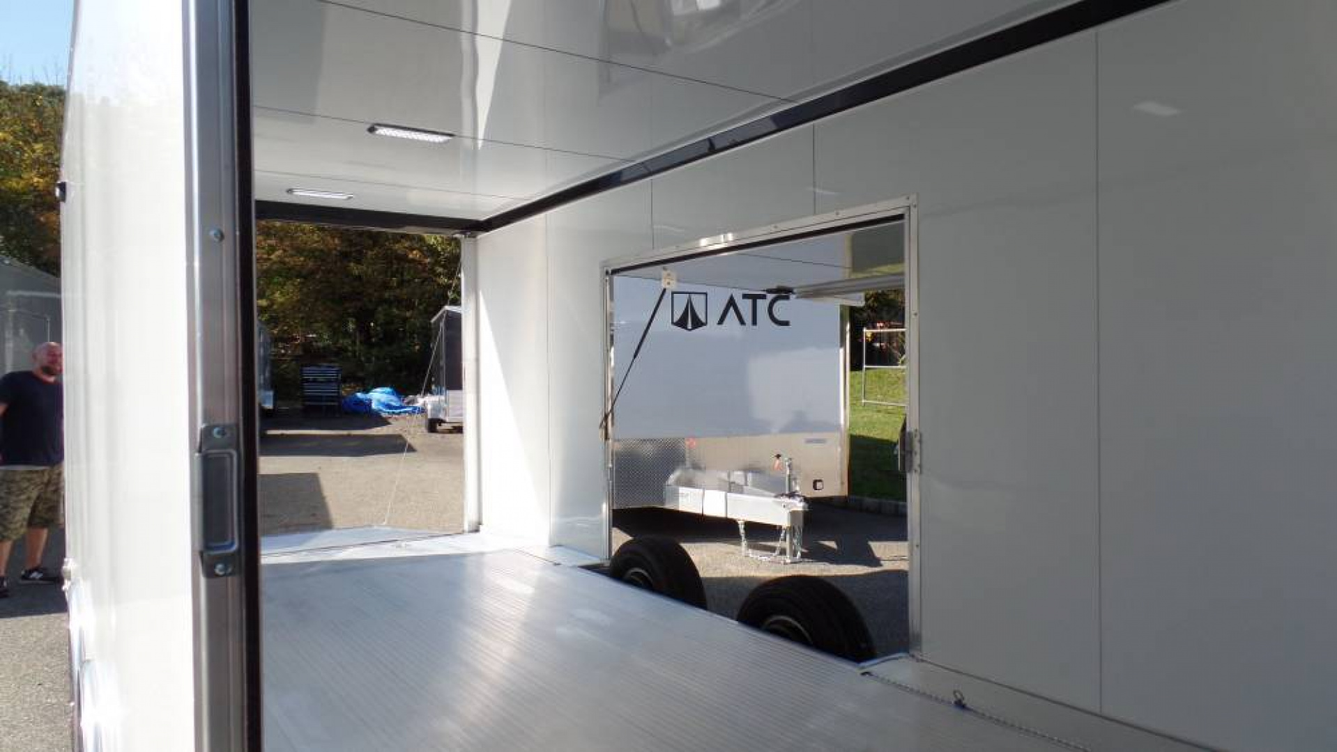 New 8.5X24 Enclosed ATC Brand, Extruded Floor Plus Pkg. #231829 $37,750