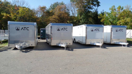 New 8.5X24 Enclosed ATC Brand, Extruded Floor Plus Pkg. #231829 $37,750