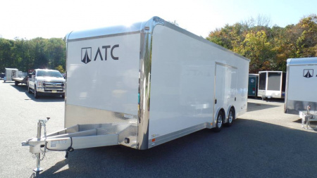 New 8.5X24 Enclosed ATC Brand, Extruded Floor Plus Pkg. #231829 $37,750
