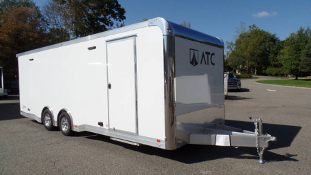 New 8.5X24 Enclosed ATC Brand, Extruded Floor Plus Pkg. #231829 $37,750