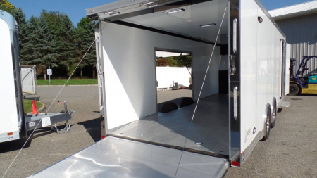 New 8.5X24 Enclosed ATC Brand, Extruded Floor Plus Pkg. #231829 $37,750