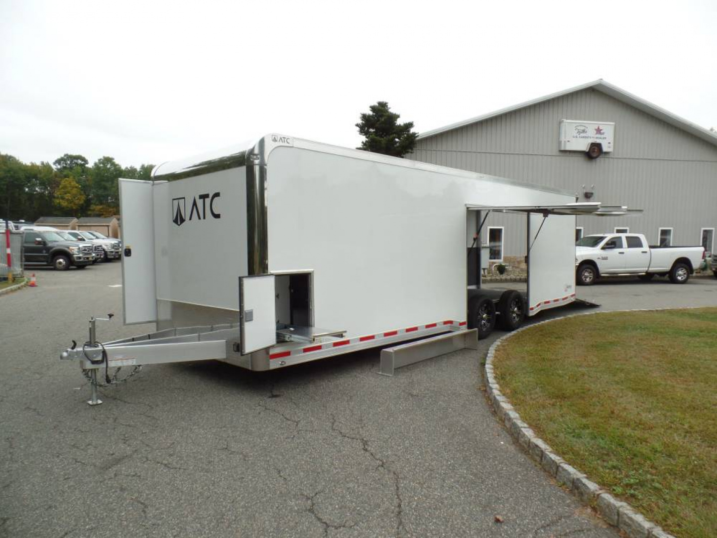 New Special Purchase SALE / ATC 8.5X28 enclosed trailer Loaded!  #232521