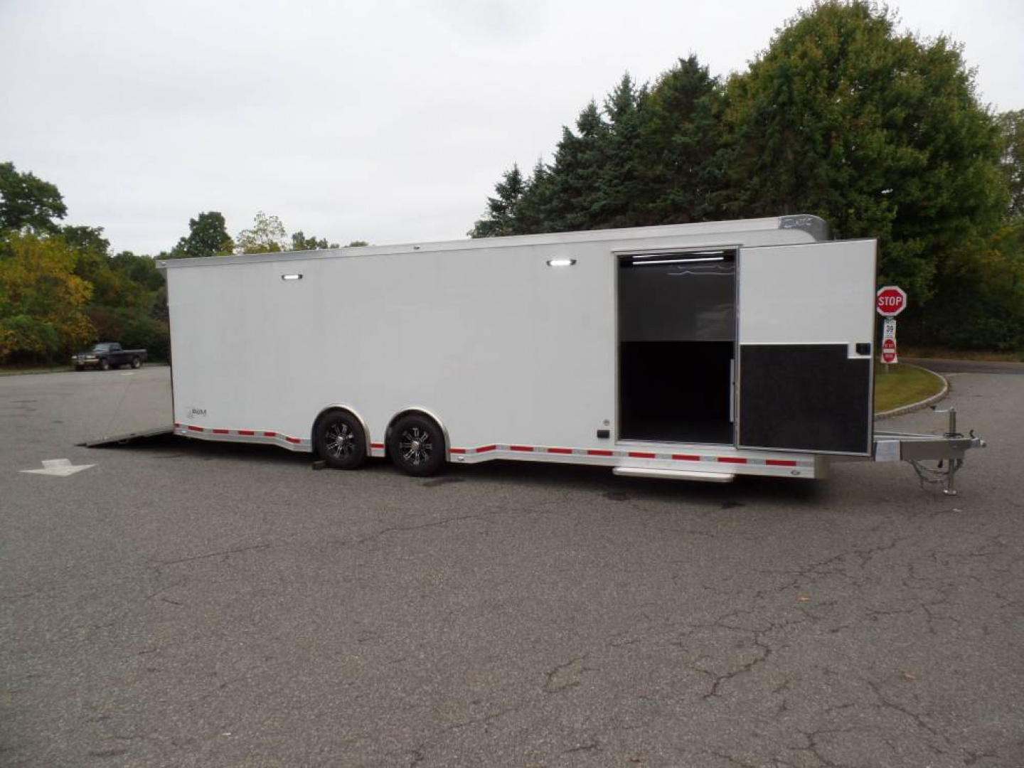 New Special Purchase SALE / ATC 8.5X28 enclosed trailer Loaded!  #232521