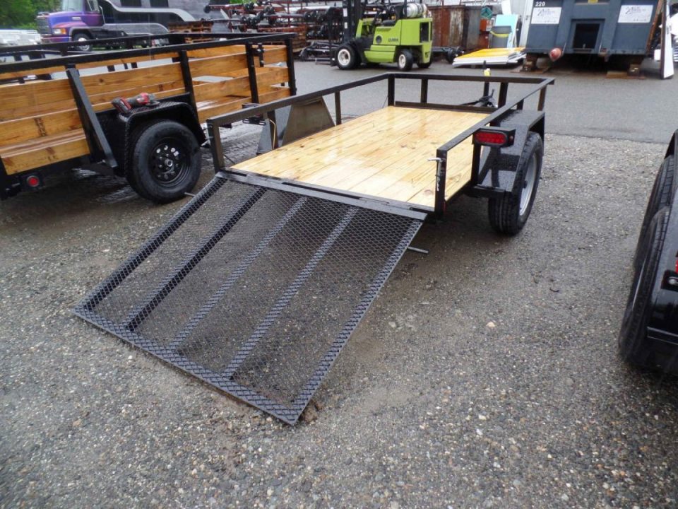 New PREMIER BRAND, 5X8 and 5X10  Heavy Duty Home Owner / Professional Grade Little Trailers with Big Axle and Tires, and Heavy Duty Frame