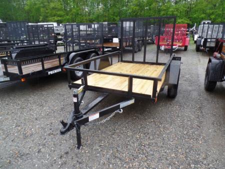 New PREMIER BRAND, 5X8 and 5X10  Heavy Duty Home Owner / Professional Grade Little Trailers with Big Axle and Tires, and Heavy Duty Frame