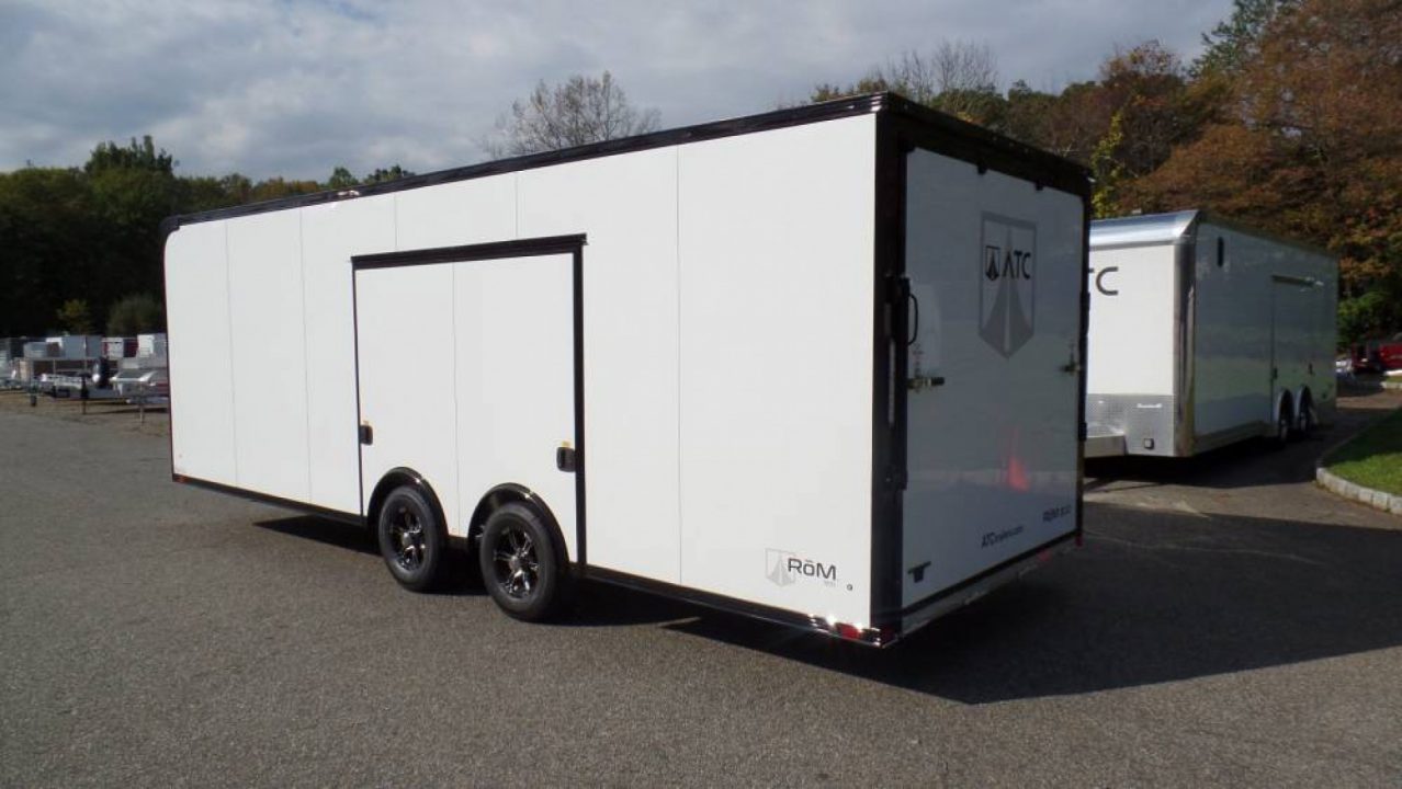 New EXAMPLE / ATC Enclosed Car Trailer, Aluminum 8.5X24 7 ft. interior height, 9,990 lb. GVWR, 300 series NEW 2024 Model Year, ID#232087