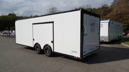 New EXAMPLE / ATC Enclosed Car Trailer, Aluminum 8.5X24 7 ft. interior height, 9,990 lb. GVWR, 300 series NEW 2024 Model Year, ID#232087