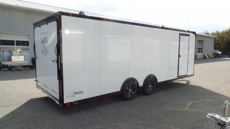 New EXAMPLE / ATC Enclosed Car Trailer, Aluminum 8.5X24 7 ft. interior height, 9,990 lb. GVWR, 300 series NEW 2024 Model Year, ID#232087
