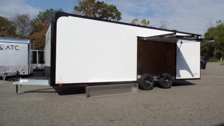New EXAMPLE / ATC Enclosed Car Trailer, Aluminum 8.5X24 7 ft. interior height, 9,990 lb. GVWR, 300 series NEW 2024 Model Year, ID#232087