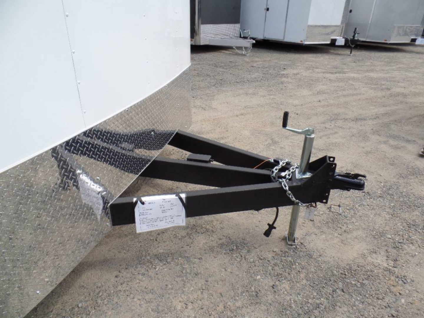 New Haul-About, Our BEST Enclosed Landscape Trailer, Patented Tapered Fast Load no flap ramp, extra framing. 8.5X16, 9,990 GVWR ID# 015710