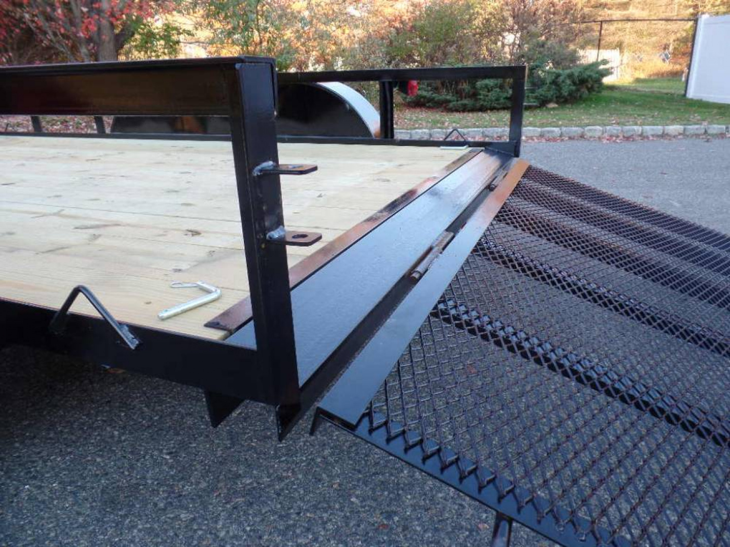 New 12 ft. Tandem Axle Open Landscape / Utility Trailers 64 wide deck X 12 ft. long deck.  7,000 lb.GVWR Easy Loading