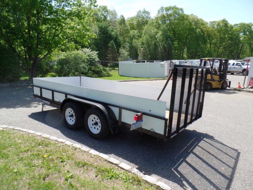 New NEW  ARMOR PLATE MATERIAL / MAKE HIGH SIDES ON OPEN TRAILERS! BETTER THAN WOOD!  Steel sheets with Poly Core!  $55.00 for 2 by 8 sheet.