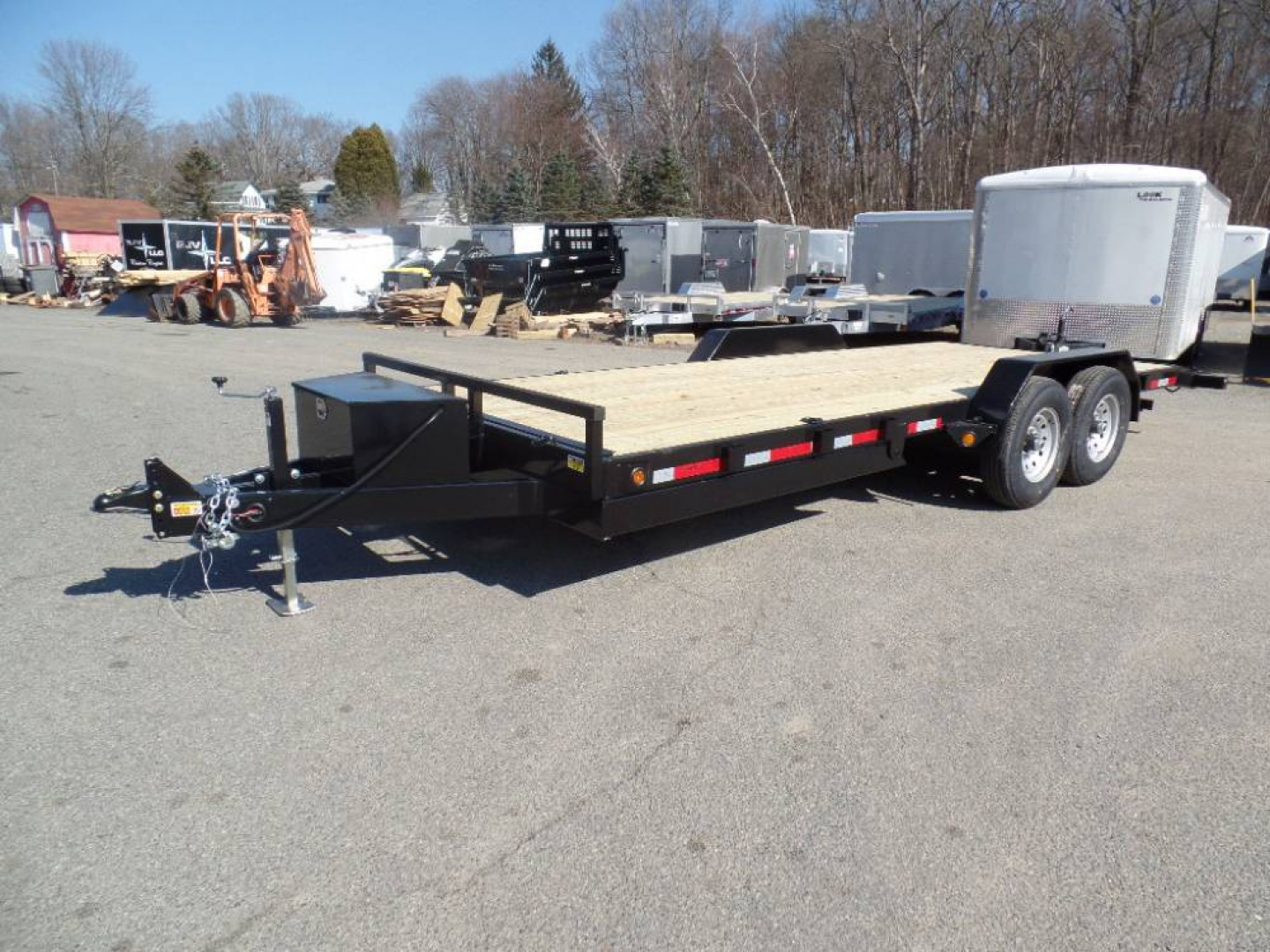 New TILT LOAD Equipment Trailer 7X20, 14,000 lb. GVWR