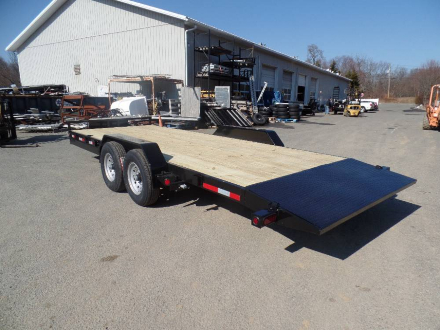 New TILT LOAD Equipment Trailer 7X20, 14,000 lb. GVWR
