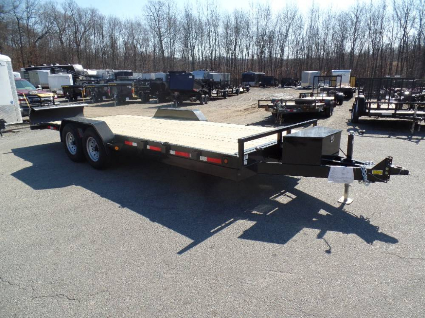 New TILT LOAD Equipment Trailer 7X20, 14,000 lb. GVWR