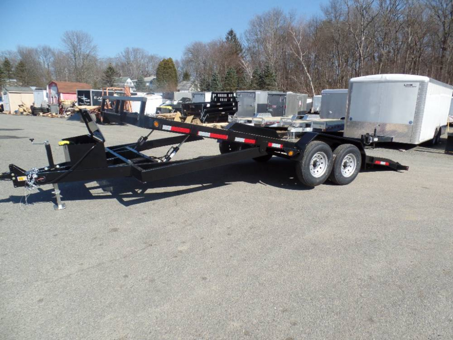 New TILT LOAD Equipment Trailer 7X20, 14,000 lb. GVWR