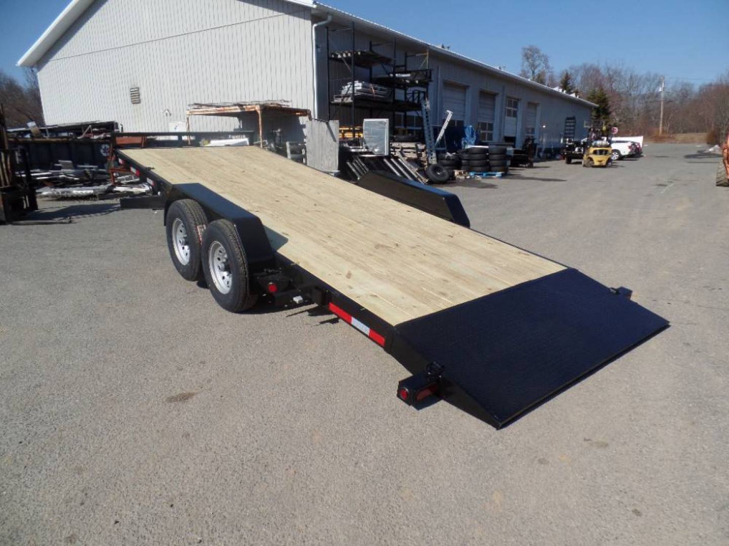 New TILT LOAD Equipment Trailer 7X20, 14,000 lb. GVWR