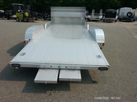 New ALCOM / Aluminum 1,400 lbs. Empty Weight ! Open Car Trailer , $8,995 without stone guard. ,