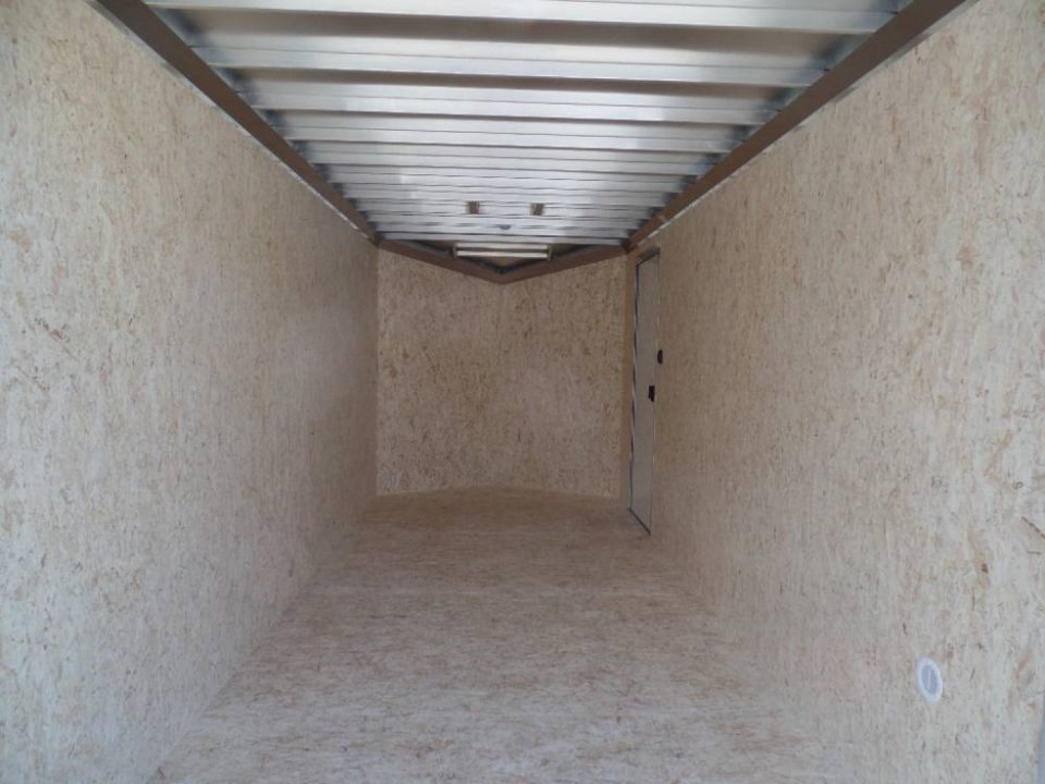 New ATC Brand, Model ST400-7X16+2 V nose  Enclosed Aluminum Frame Trailer 7 ft. interior height., 7,700 lb. GVWR. , 1,950 lbs. Empty Weight ID# 233363
