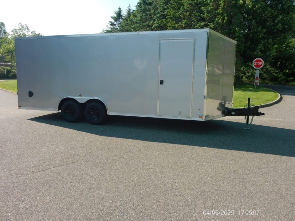 New 2026 US Cargo US-CARGO 8.5X20 Enclosed Car Trailer this is exciting! 2026 BEST PRICE WITH A BIG ESCAPE DOOR with REMOVABLE FENDER! ID#096190 Car / Racing Trailer