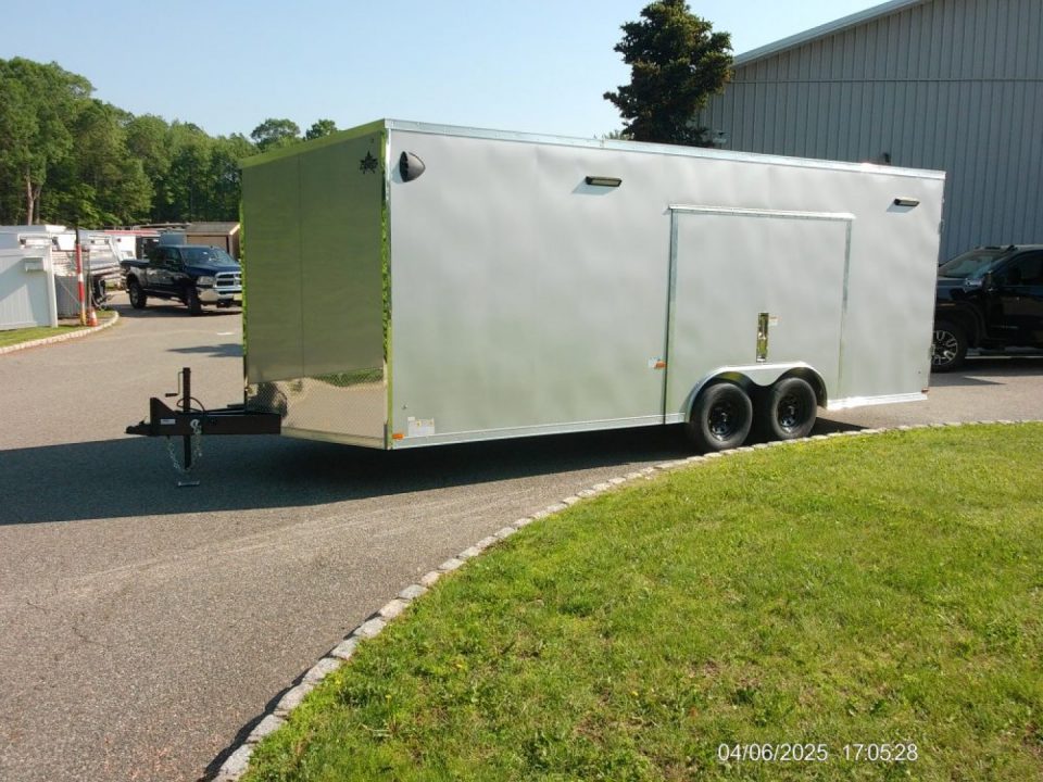 New 2026 US Cargo US-CARGO 8.5X20 Enclosed Car Trailer this is exciting! 2026 BEST PRICE WITH A BIG ESCAPE DOOR with REMOVABLE FENDER! ID#096190 Car / Racing Trailer