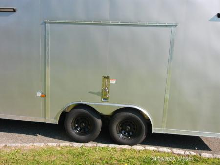 New 2026 US Cargo US-CARGO 8.5X20 Enclosed Car Trailer this is exciting! 2026 BEST PRICE WITH A BIG ESCAPE DOOR with REMOVABLE FENDER! ID#096190 Car / Racing Trailer