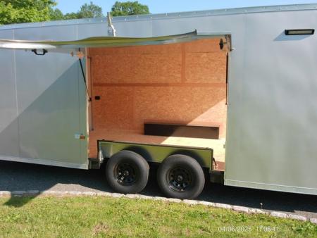 New 2026 US Cargo US-CARGO 8.5X20 Enclosed Car Trailer this is exciting! 2026 BEST PRICE WITH A BIG ESCAPE DOOR with REMOVABLE FENDER! ID#096190 Car / Racing Trailer