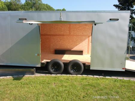 New 2026 US Cargo US-CARGO 8.5X20 Enclosed Car Trailer this is exciting! 2026 BEST PRICE WITH A BIG ESCAPE DOOR with REMOVABLE FENDER! ID#096190 Car / Racing Trailer