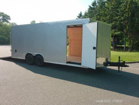 New 2026 US Cargo US-CARGO 8.5X20 Enclosed Car Trailer this is exciting! 2026 BEST PRICE WITH A BIG ESCAPE DOOR with REMOVABLE FENDER! ID#096190 Car / Racing Trailer