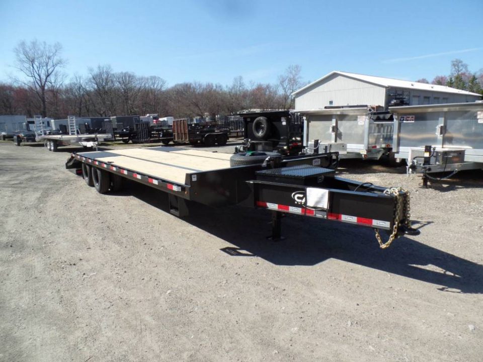 New EXAMPLE / 8 TON PAYLOAD DECK OVER EQUIPMENT TRAILER, CAM Superline Brand, 22,500 lb. GVWR, Payload 16,350 lbs. our ID # 541947
