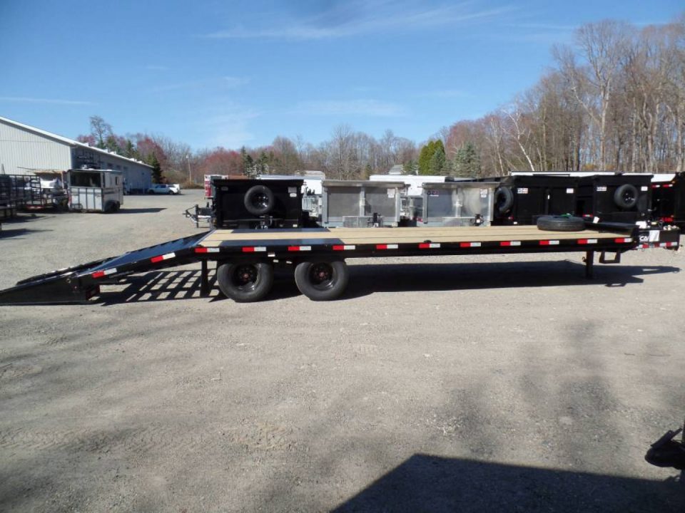 New EXAMPLE / 8 TON PAYLOAD DECK OVER EQUIPMENT TRAILER, CAM Superline Brand, 22,500 lb. GVWR, Payload 16,350 lbs. our ID # 541947