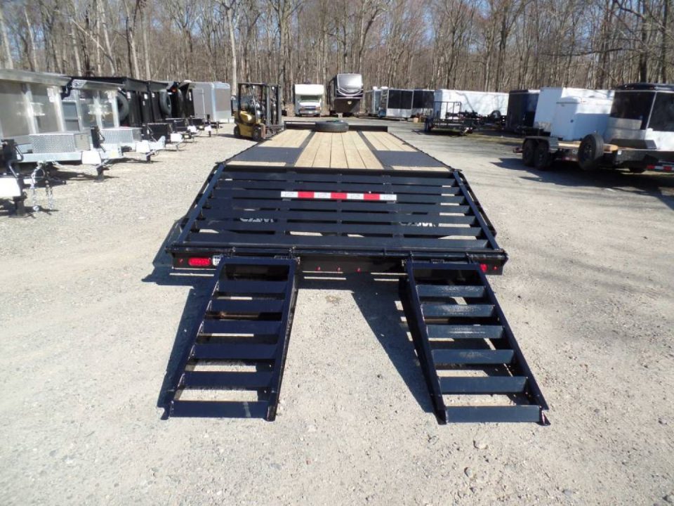 New EXAMPLE / 8 TON PAYLOAD DECK OVER EQUIPMENT TRAILER, CAM Superline Brand, 22,500 lb. GVWR, Payload 16,350 lbs. our ID # 541947