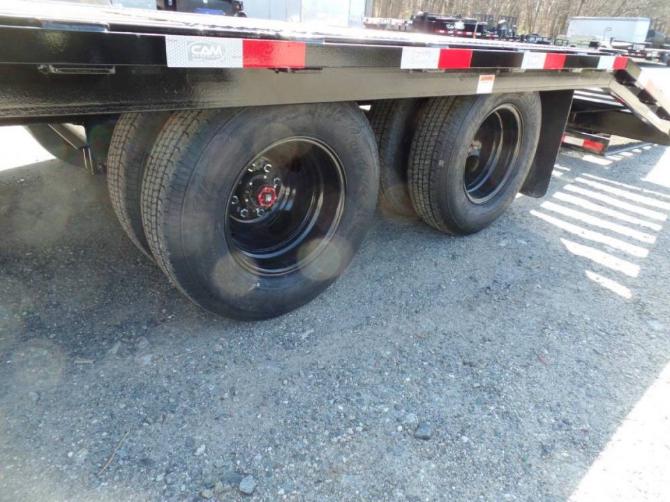 New EXAMPLE / 8 TON PAYLOAD DECK OVER EQUIPMENT TRAILER, CAM Superline Brand, 22,500 lb. GVWR, Payload 16,350 lbs. our ID # 541947