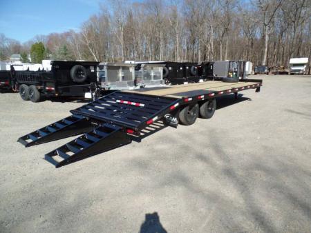 New EXAMPLE / 8 TON PAYLOAD DECK OVER EQUIPMENT TRAILER, CAM Superline Brand, 22,500 lb. GVWR, Payload 16,350 lbs. our ID # 541947