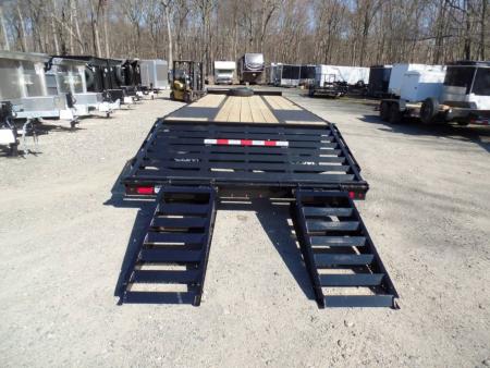 New EXAMPLE / 8 TON PAYLOAD DECK OVER EQUIPMENT TRAILER, CAM Superline Brand, 22,500 lb. GVWR, Payload 16,350 lbs. our ID # 541947