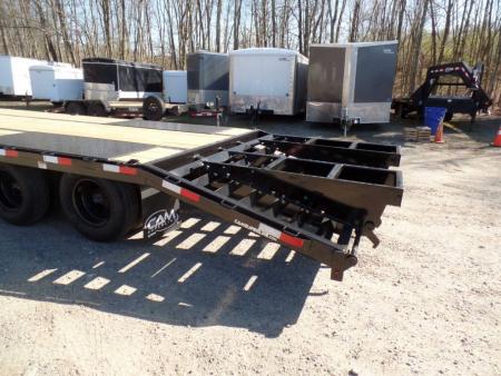New EXAMPLE / 8 TON PAYLOAD DECK OVER EQUIPMENT TRAILER, CAM Superline Brand, 22,500 lb. GVWR, Payload 16,350 lbs. our ID # 541947