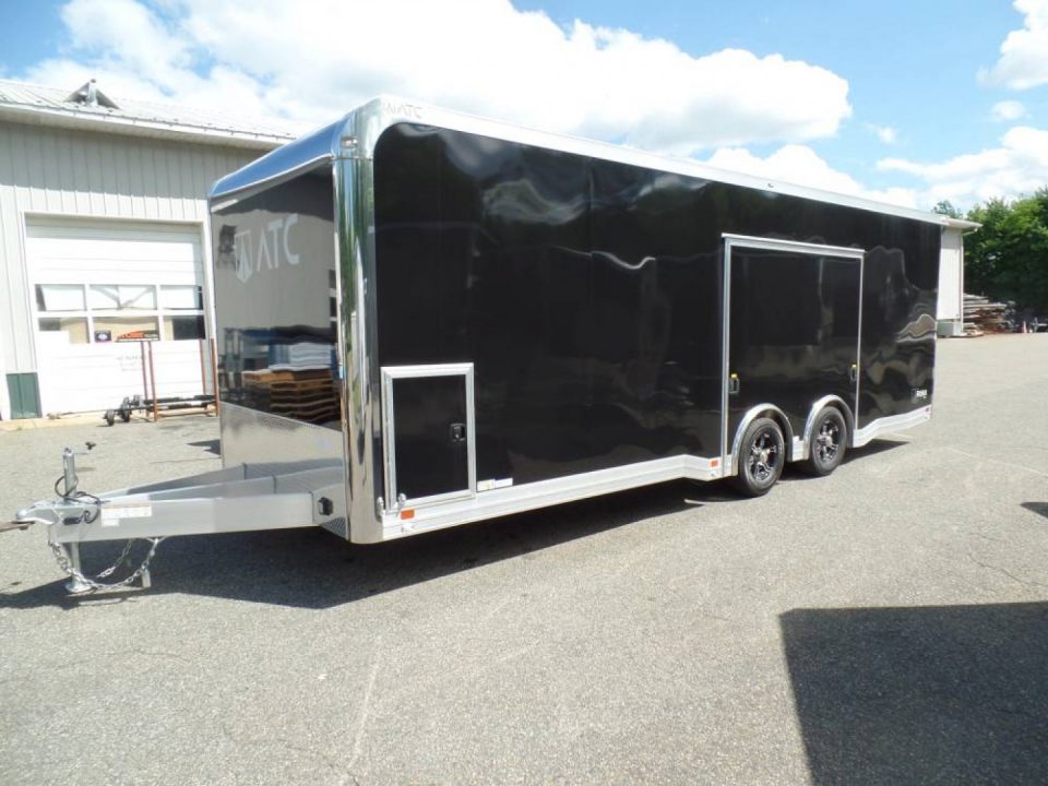 New 2025 ATC EXAMPLE / ATC Enclosed 8.5X24 Car Trailer, Aluminum Frame, Big Escape Door, Finished Interior,LifeTrac System! ID# 232432 Enclosed Car / Racing Trailer