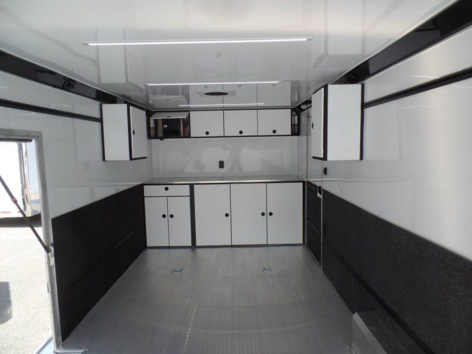 New 2025 ATC EXAMPLE / ATC Enclosed 8.5X24 Car Trailer, Aluminum Frame, Big Escape Door, Finished Interior,LifeTrac System! ID# 232432 Enclosed Car / Racing Trailer