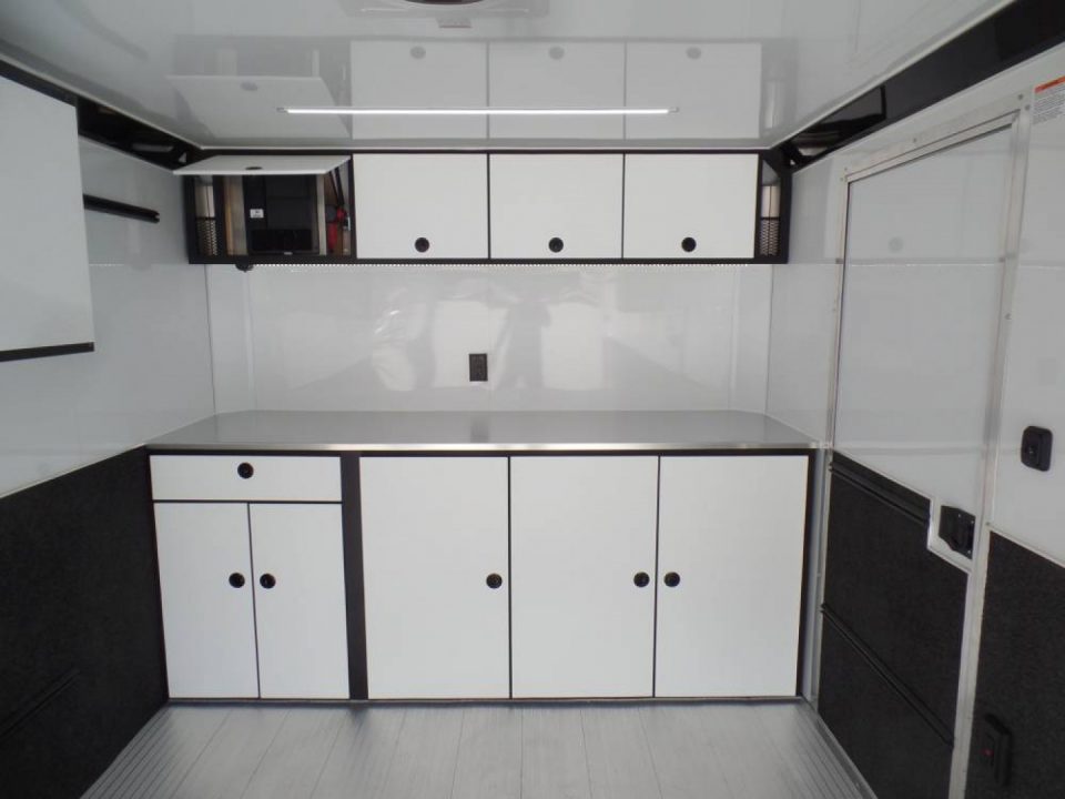 New 2025 ATC EXAMPLE / ATC Enclosed 8.5X24 Car Trailer, Aluminum Frame, Big Escape Door, Finished Interior,LifeTrac System! ID# 232432 Enclosed Car / Racing Trailer
