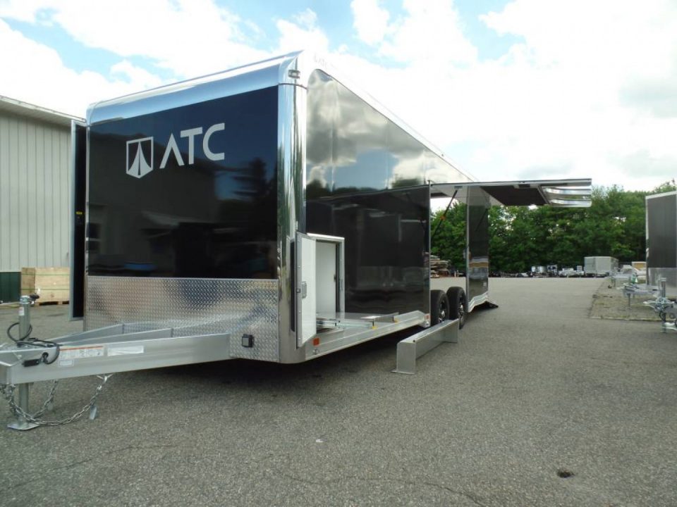 New 2025 ATC EXAMPLE / ATC Enclosed 8.5X24 Car Trailer, Aluminum Frame, Big Escape Door, Finished Interior,LifeTrac System! ID# 232432 Enclosed Car / Racing Trailer