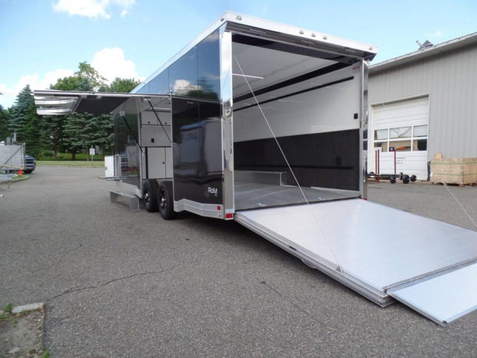 New 2025 ATC EXAMPLE / ATC Enclosed 8.5X24 Car Trailer, Aluminum Frame, Big Escape Door, Finished Interior,LifeTrac System! ID# 232432 Enclosed Car / Racing Trailer