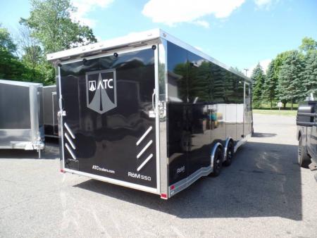 New 2025 ATC EXAMPLE / ATC Enclosed 8.5X24 Car Trailer, Aluminum Frame, Big Escape Door, Finished Interior,LifeTrac System! ID# 232432 Enclosed Car / Racing Trailer