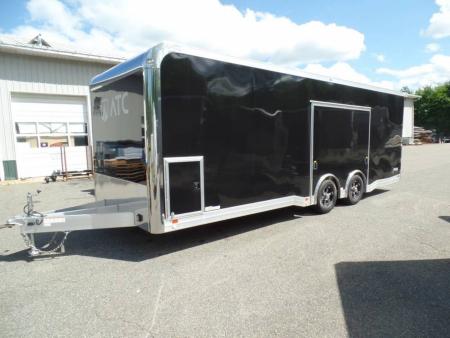 New 2025 ATC EXAMPLE / ATC Enclosed 8.5X24 Car Trailer, Aluminum Frame, Big Escape Door, Finished Interior,LifeTrac System! ID# 232432 Enclosed Car / Racing Trailer