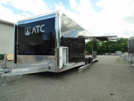 New 2025 ATC EXAMPLE / ATC Enclosed 8.5X24 Car Trailer, Aluminum Frame, Big Escape Door, Finished Interior,LifeTrac System! ID# 232432 Enclosed Car / Racing Trailer