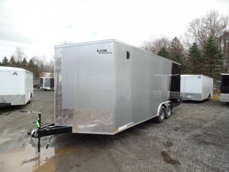 New EXAMPLE / Two Tone Exterior, 8.5X20 Enclosed Car Trailer 9,990 GVWR , V nose, 7 ft. Int ht. ID#027189